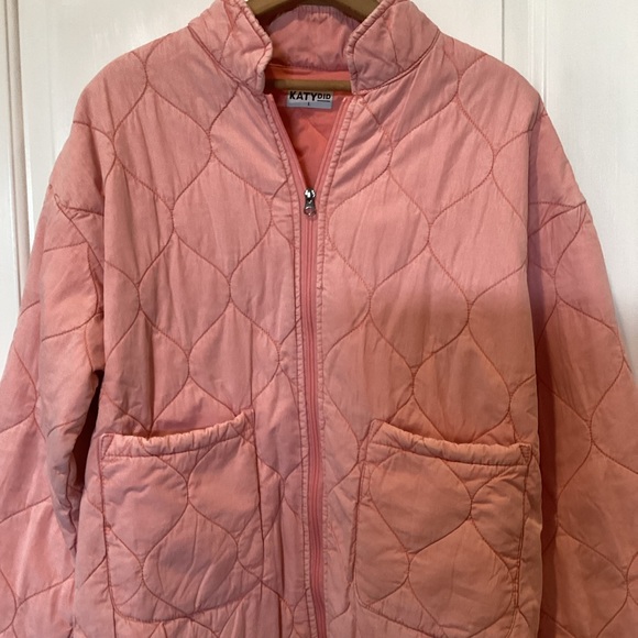 NEW Katydid Blush Quilted Puffer Jacket - Picture 9 of 11
